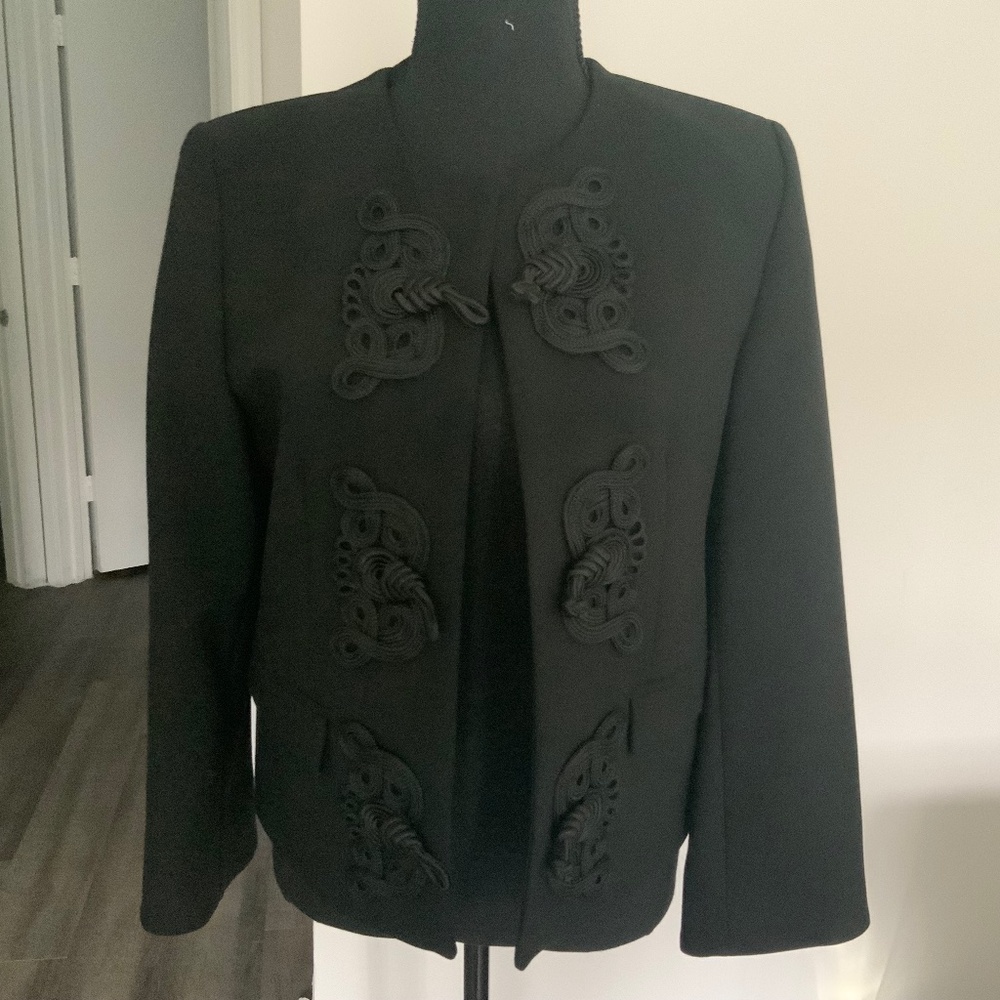 ZARA Brand new black Military style blazer